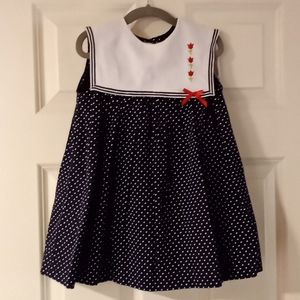 Toddler sailor dress